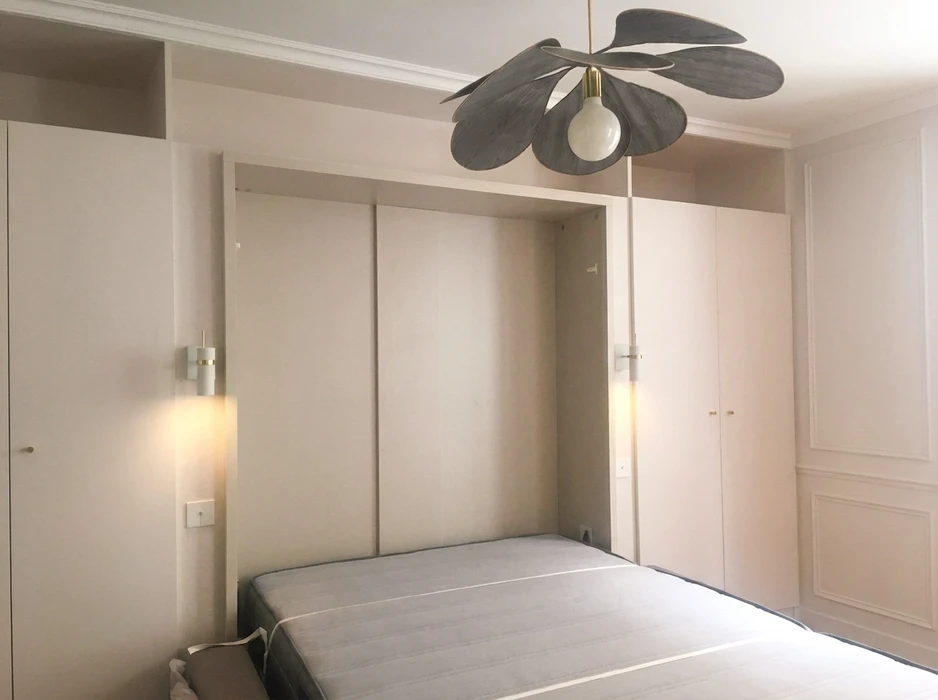 Chantier de démolition intérieure d'un appartement